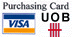 We accept UOB Purchasing Card